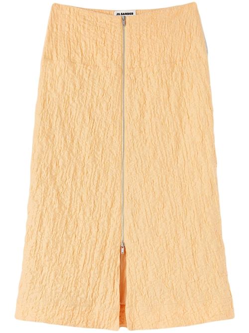 Pale orange skirt Jil Sander | J02MA0174J20138838